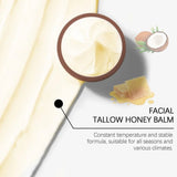 120g Whipped Beef Tallow And Honey Balm Moisturizing Beef Tallow Face Cream Body Lotion Grass Fed Grass Finished Face Cream Care