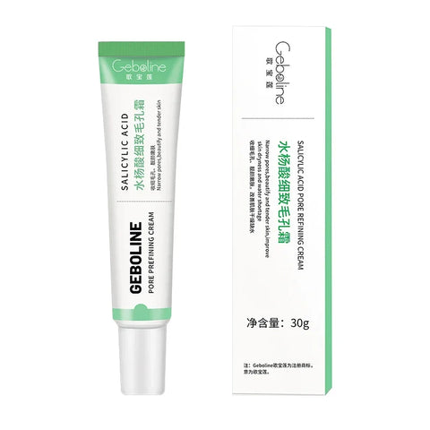 Salicylic Acid Pore Shrinking Cream Tighten Face Smooth Skin Korean Care Product 2024 New