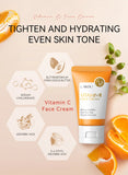 LAIKOU Vitamin C Face Cream Moisturizing Nourishing Japan Sakura Creams Uniform Skin Tone Beauty Facial Skin Care Product