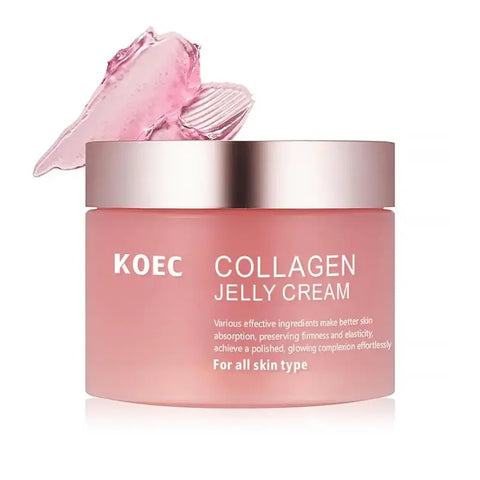 100g Collagen Jelly Face Cream Enhances The Skin's Barrier Improve Firmness Elasticity Soft Moist Essence Shrink Pores Cosmetics