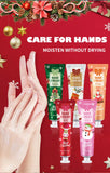 Christmas gift 5/box hand cream set, cream texture, hand cream travel pack, durable moisturizer-30g/piece gift for women