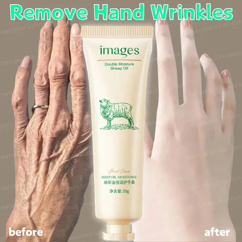 Collagen Anti-wrinkle Hand Cream Skin Soften Nourish Anti-drying Whitening Moisturizing Cracked Repair Product Korean Skin Care